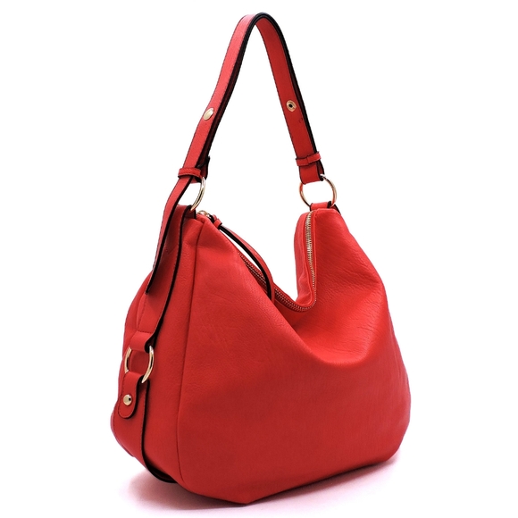 Coral Hobo Shoulder Bag - Picture 3 of 6